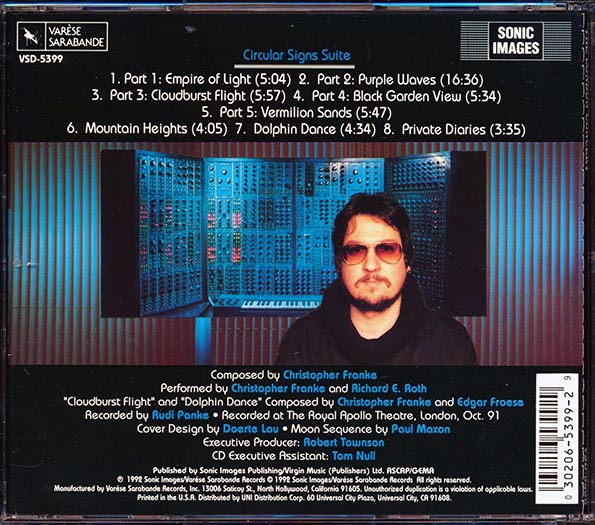 Christopher Franke - The London Concert (marked/ltd stock)