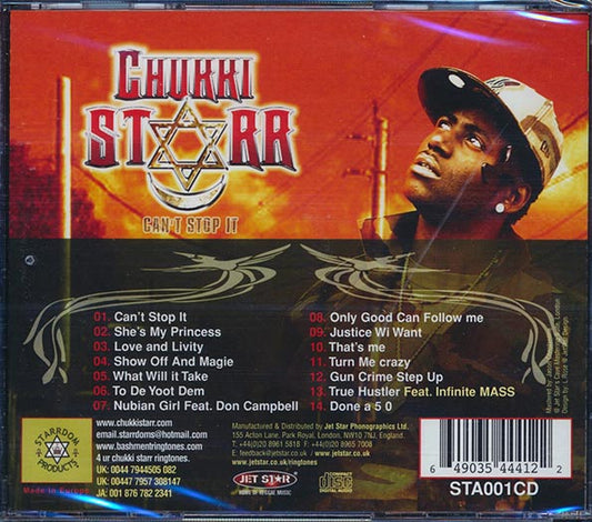 Chukki Starr - Can't Stop It