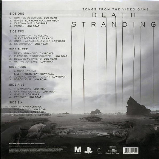 Chvrches, Low Roar, Apocalyptica, Silent Poets - Death Stranding: Songs From The Video Game (ltd. ed.) (3xLP) (black/white marbled vinyl)