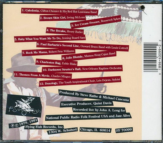 Clifton Chenier, Eubie Blake, Roosevelt Sykes, Charles Mingus, Etc. - 10th Anniversary New Orleans Jazz And Heritage Festival (marked/ltd stock)