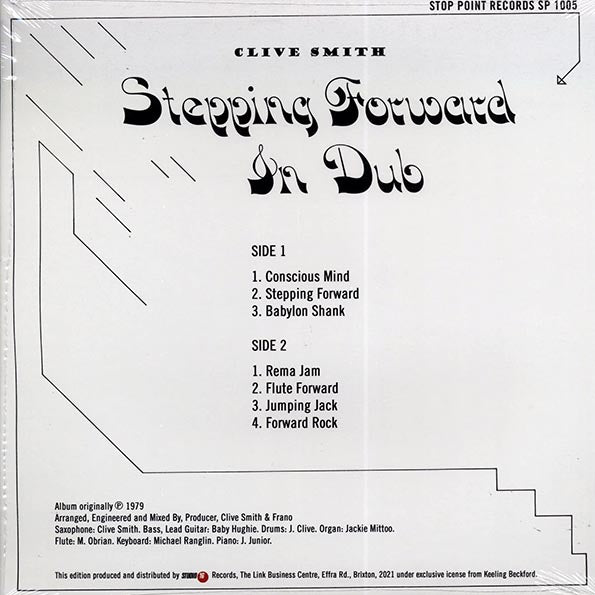 Clive Smith - Stepping Forward In Dub