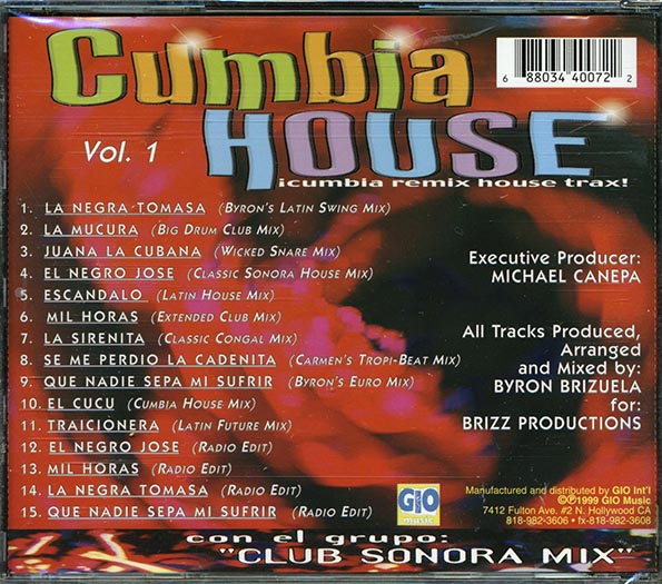Club Sonora Mix - Cumbia House: Cumbia Remix House Trax