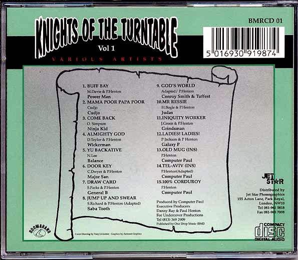 Conroy Smith, Major San, Ninja Kid, Etc. - Knights Of The Turntable Volume 1