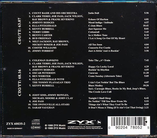 Count Basie, Coleman Hawkins, Ella Fitzgerald, Sarah Vaughan, Etc. - A Tribute To Duke (22 tracks) (2xCD) (marked/ltd stock)