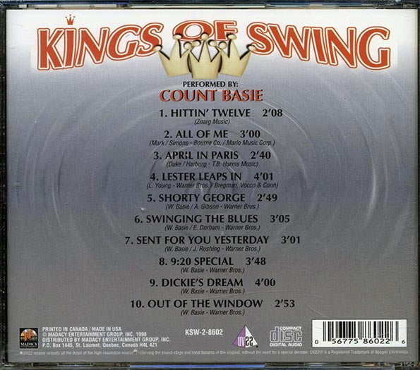 Count Basie - Kings Of Swing