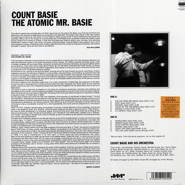 Count Basie - The Atomic Mr. Basie (ltd. ed.) (180g) (remastered)