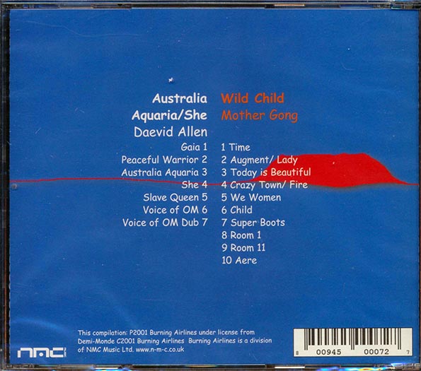 Daevid Allen, Mother Gong - Australia Aquaria: She + Wild Child (2xCD)