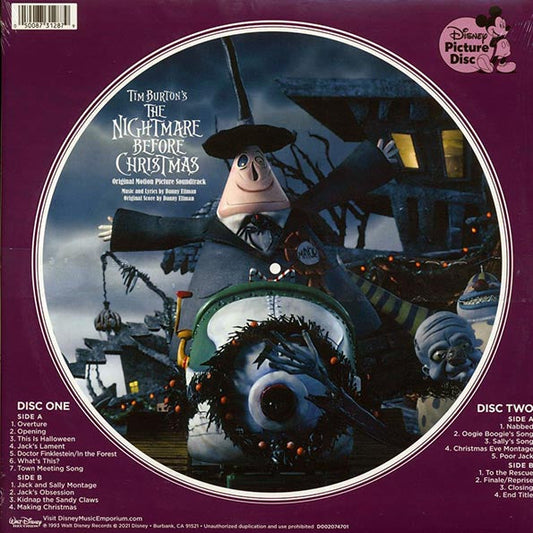 Danny Elfman - Tim Burton's The Nightmare Before Christmas (Original Motion Picture Soundtrack) (ltd. ed.) (2xLP) (picture disc)