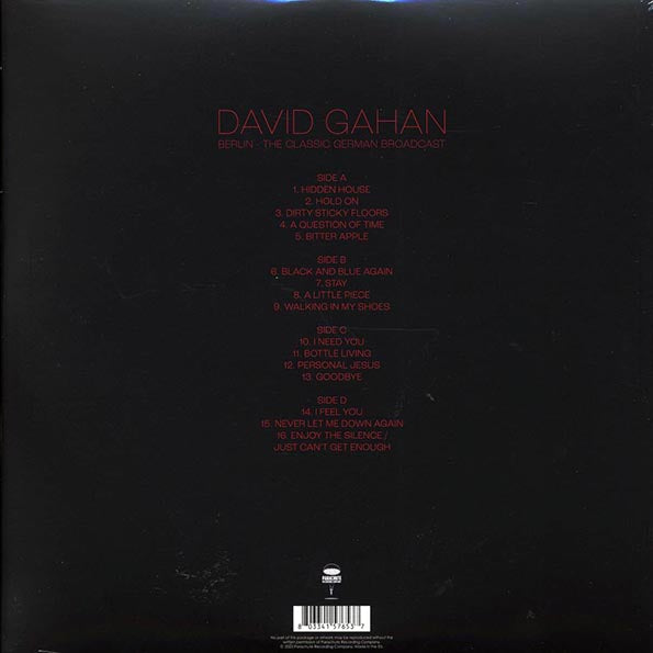 Dave Gahan - Berlin: The Classic German Broadcast (2xLP)