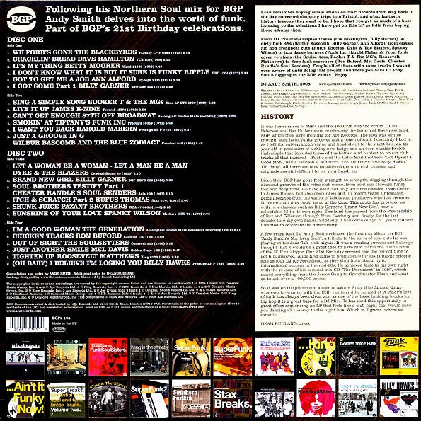 Dave Hamilton, Billy Garner, Rufus Thomas, The Blackbyrds, Etc. - Andy Smith Diggin' In The BGP Vaults (2xLP)