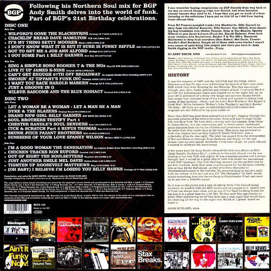 Dave Hamilton, Billy Garner, Rufus Thomas, The Blackbyrds, Etc. - Andy Smith Diggin' In The BGP Vaults (2xLP)