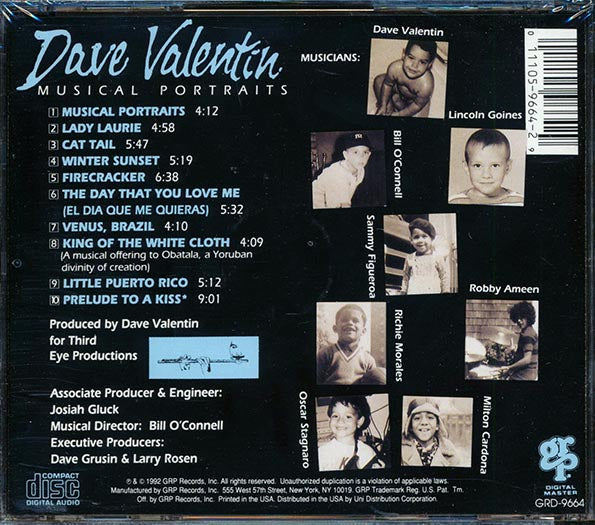 Dave Valentin - Musical Portraits