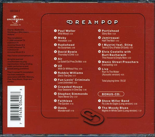 David Bowie, Crowded House, U2, Radiohead, Etc. - Dreampop