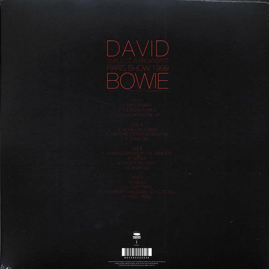 David Bowie - Paris Show 1999: Small Club Broadcast (2xLP)