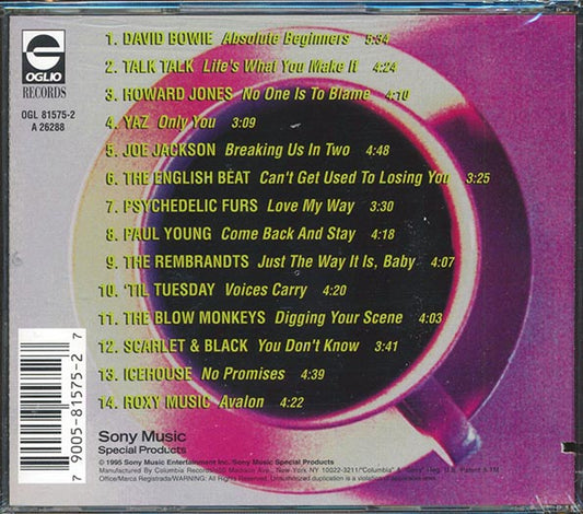 David Bowie, Roxy Music, Psychedelic Furs, The Blow Monkeys, Etc - Flashback Cafe Volume 2: The Best Blend Of 80's Mellow New Wave (marked/ltd stock)
