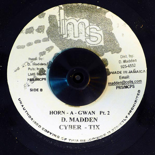David Madden - Yippee (Horn A Gwan) / David Madden - Horn A Gwan Part 2