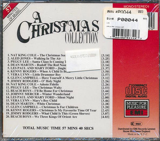 Dean Martin, Peggy Lee, Nat King Cole, Etc. - A Christmas Collection CD