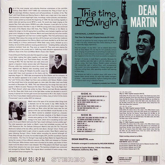 Dean Martin - This Time I'm Swingin'! (+4 bonus tracks) (ltd. ed.) (180g)