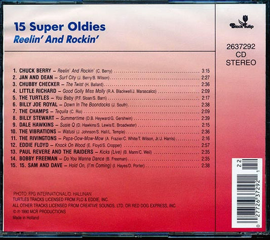 Dee Clark, The Ventures, Fats Domino, Del Shannon, The Crystals, Etc. - 15 Super Oldies: Too Good To Be Forgotten