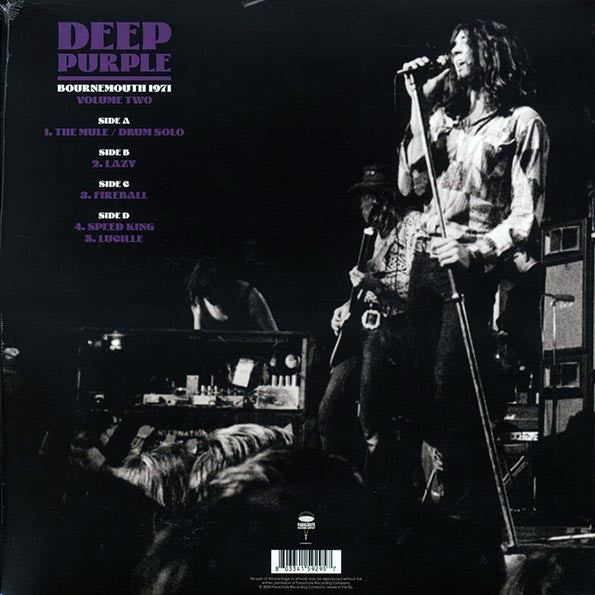 Deep Purple - Bournemouth 1971 Volume 2 (ltd. ed.) (2xLP) (purple vinyl)
