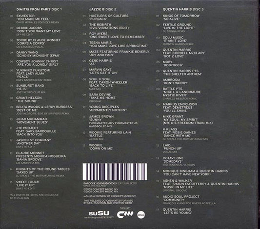 Dimitri From Paris, Jazzie B, Quentin Harris - Southport Weekender Volume 3 (45 tracks) (3xCD) (deluxe 4-fold digipak)
