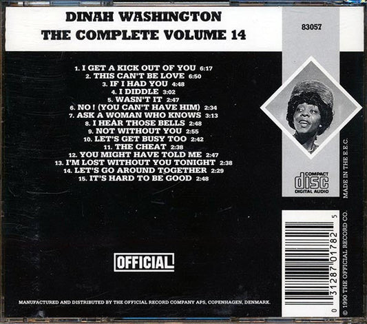 Dinah Washington - The Complete Dinah Washington Volume 14: 1955
