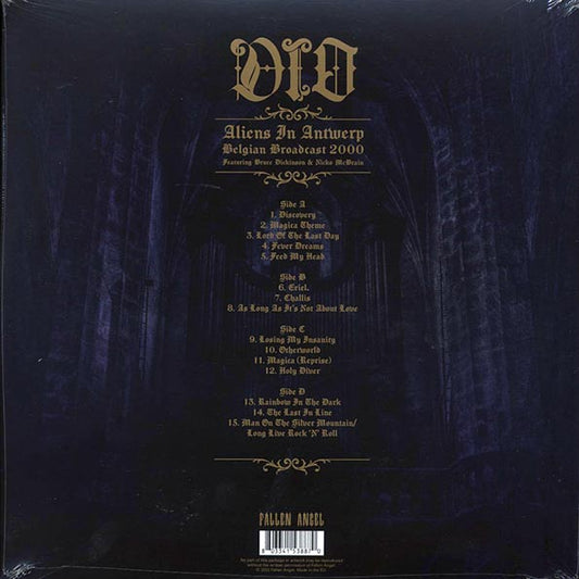 Dio, Bruce Dickinson, Nicko McBrain - Aliens In Antwerp Belgian Broadcast 2000 (2xLP)
