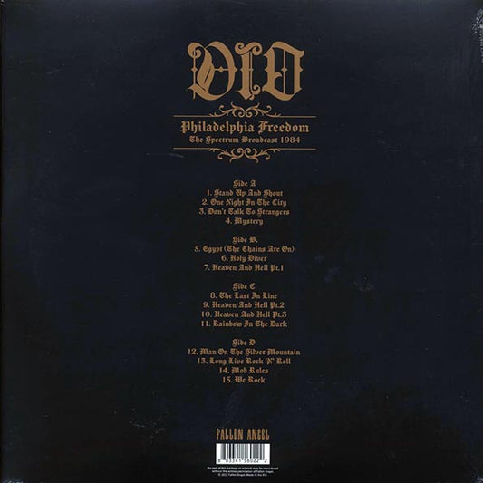 Dio - Philadelphia Freedom: The Spectrum Broadcast 1984 (2xLP)