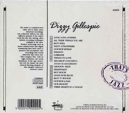 Dizzy Gillespie - Audio Archive Collectors Edition: 17 Reflective Recordings