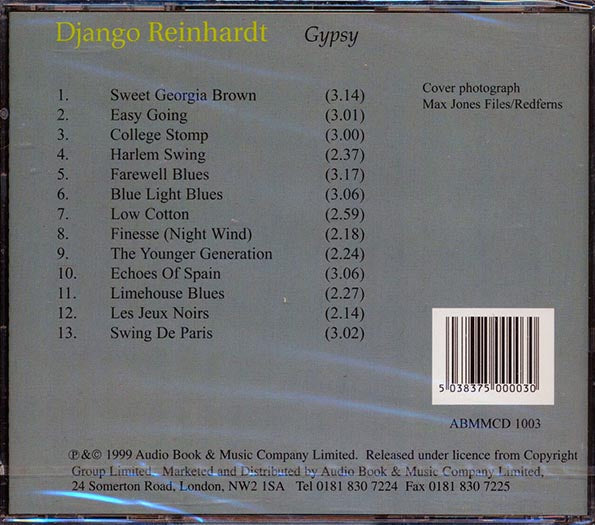 Django Reinhardt - Gypsy