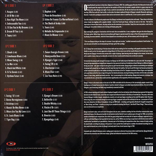 Django Reinhardt - Gypsy Jazz (3xLP) (red vinyl)