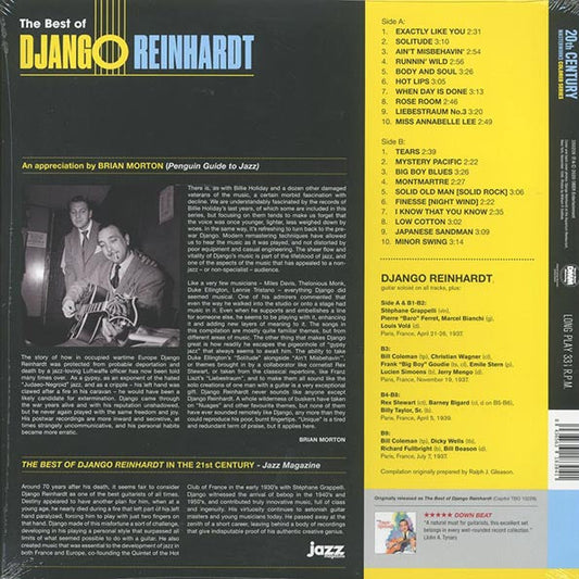 Django Reinhardt - The Best Of Django Reinhardt (ltd. ed.) (180g) (yellow vinyl)
