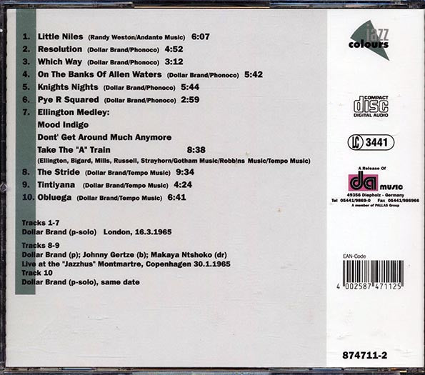 Dollar Brand - Pre Abdullah Ibrahim