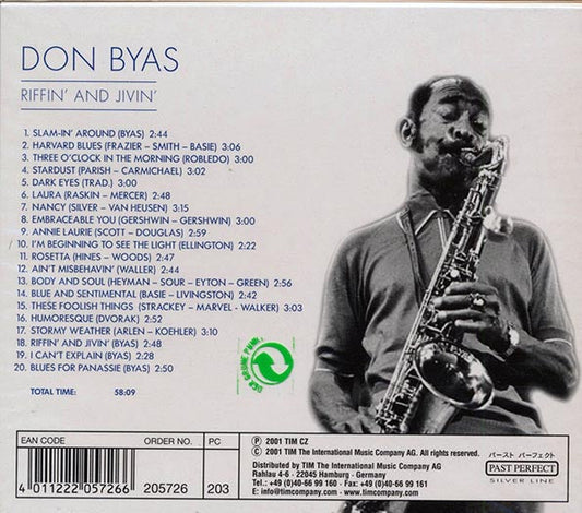 Don Byas - Riffin' And Jivin' (20 tracks)