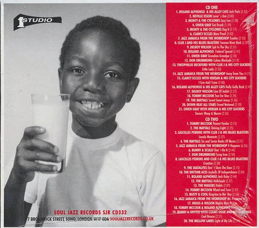 Don Drummond, Roland Alphonso, The Maytals, Owen Gray, Tommy McCook, Etc. - Coxsone's Music 2: The Sound Of Young Jamaica, More Early Cuts From The Vaults Of Studio One 1959-63 (41 tracks) (2xCD) CD