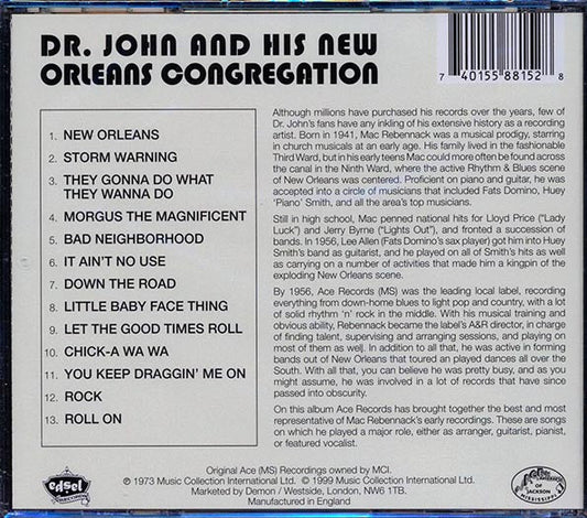 Dr. John - Dr. John And His New Orleans Congregation