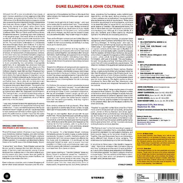 Duke Ellington, John Coltrane - Duke Ellington & John Coltrane (ltd. ed.) (180g)