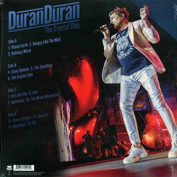 Duran Duran - The Crystal Ship: Live In South Africa 1993 (2xLP)