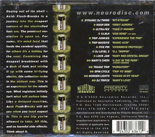 Dynamic DJ Twins, Hash Den, Ultra-Fex, Etc - Acid: Flash-Breaks