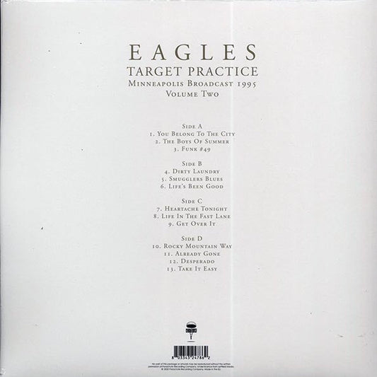 Eagles - Target Practice Volume 2: Minneapolis Broadcast 1995 (ltd. ed.) (2xLP)