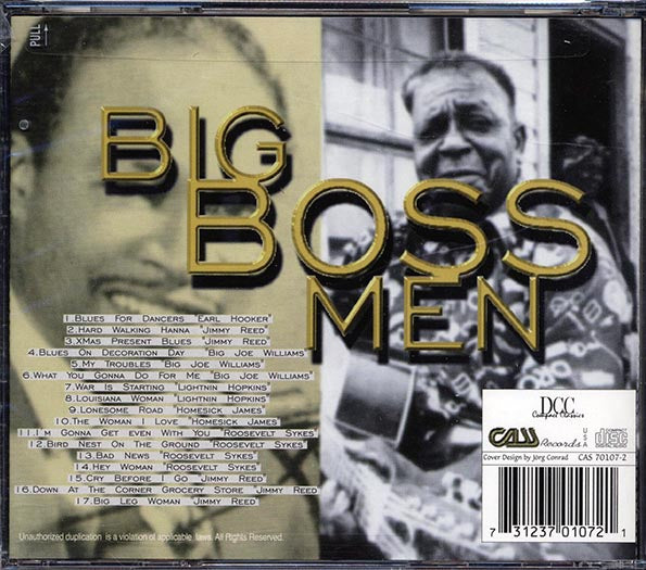 Earl Hooker, Jimmy Reed, Big Joe Williams, Etc. - Big Boss Men