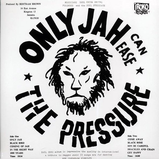 Earl Zero - Only Jah Can Ease The Pressure