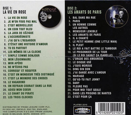 Edith Piaf - 44 Original Recordings (44 tracks) (2xCD)