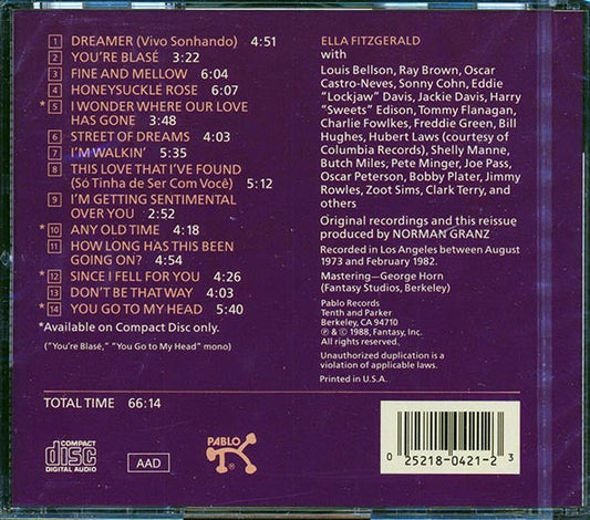 Ella Fitzgerald - Best Of Ella Fitzgerald