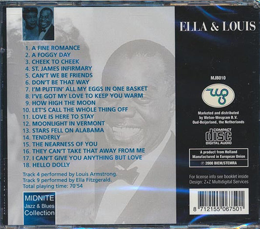 Ella Fitzgerald, Louis Armstrong - Ella & Louis