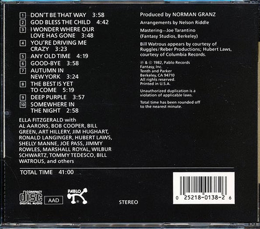 Ella Fitzgerald - The Best Is Yet To Come