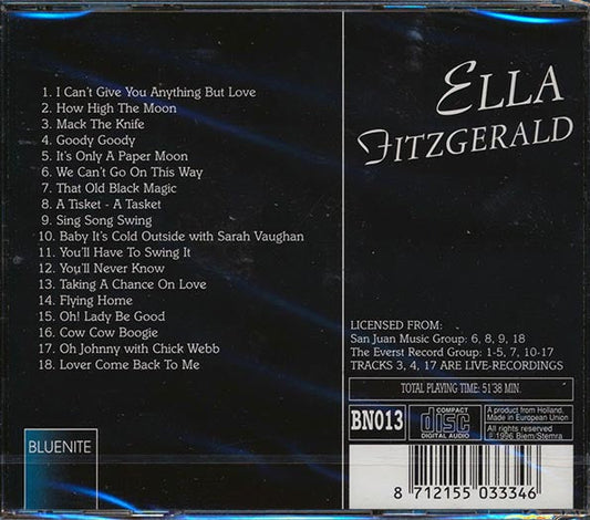 Ella Fitzgerald - The Immortal Voice
