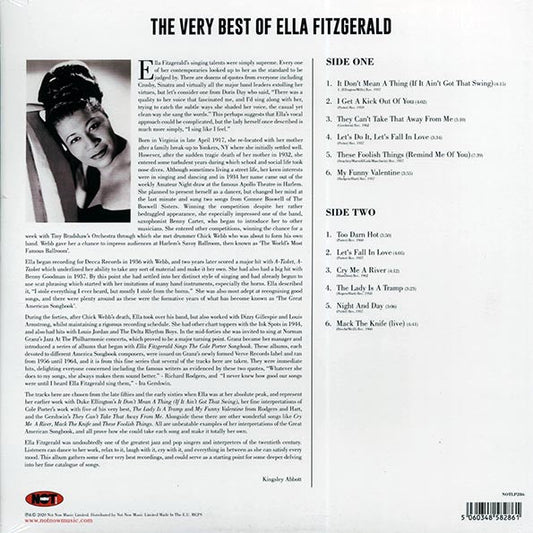 Ella Fitzgerald - The Very Best Of Ella Fitzgerald (180g) (colored vinyl)
