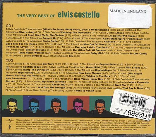 Elvis Costello - The Very Best Of Elvis Costello (42 tracks) (2xCD)