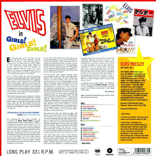 Elvis Presley - Girls! Girls! Girls! (+2 bonus tracks) (180g)